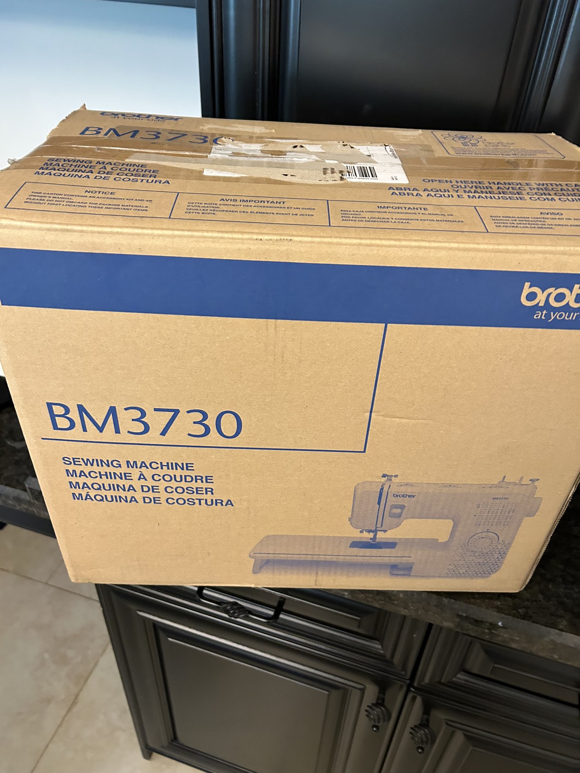 Brother sewing machine new in box unused BM3730 cheap image indicator(6)