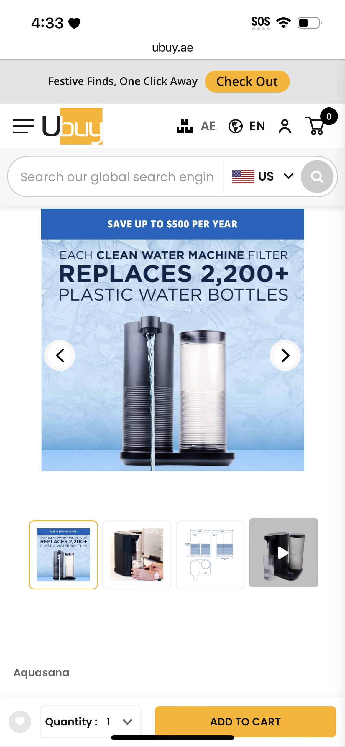 Countertop water filter image indicator(4)