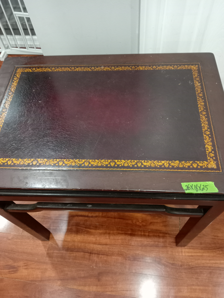 wooden coffee table - photo 3