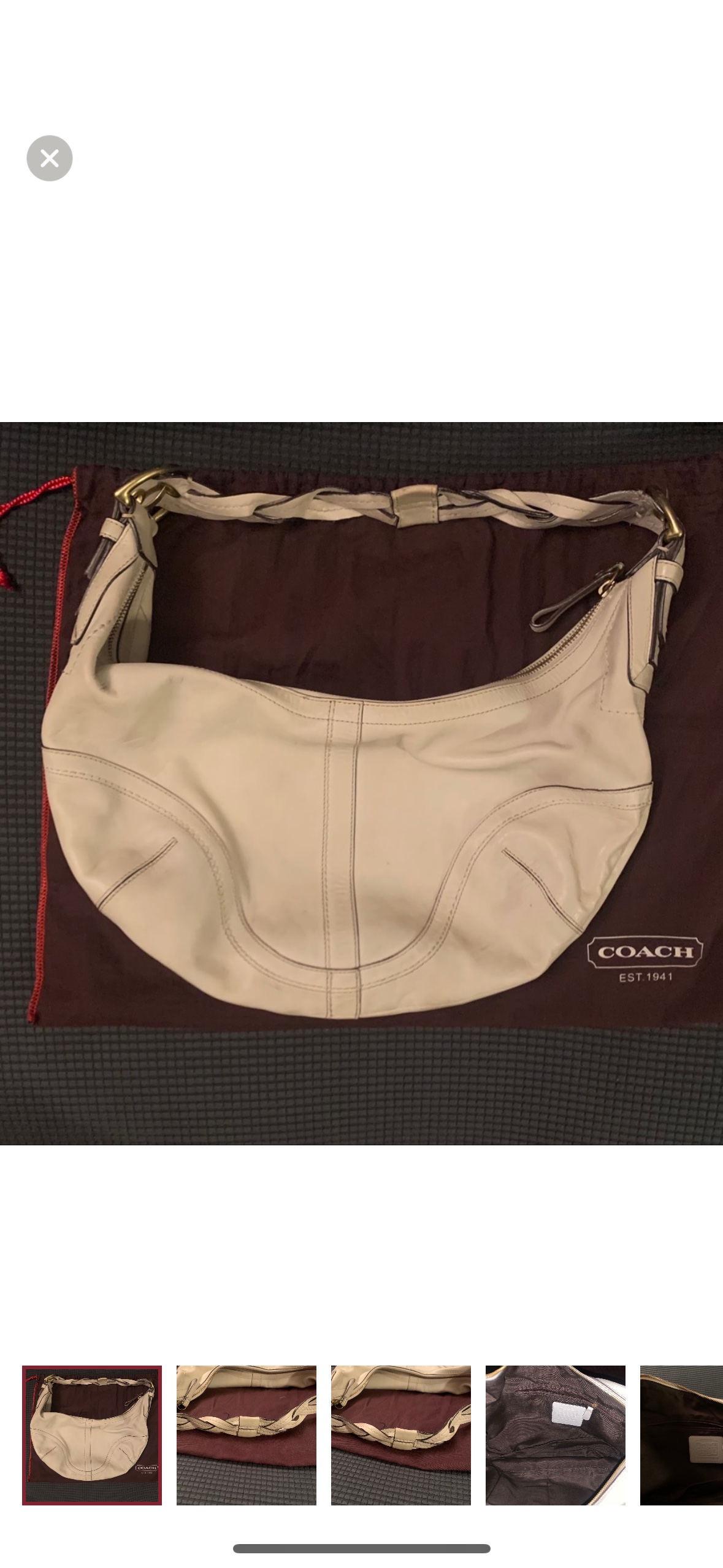 Coach handbag thumbnail