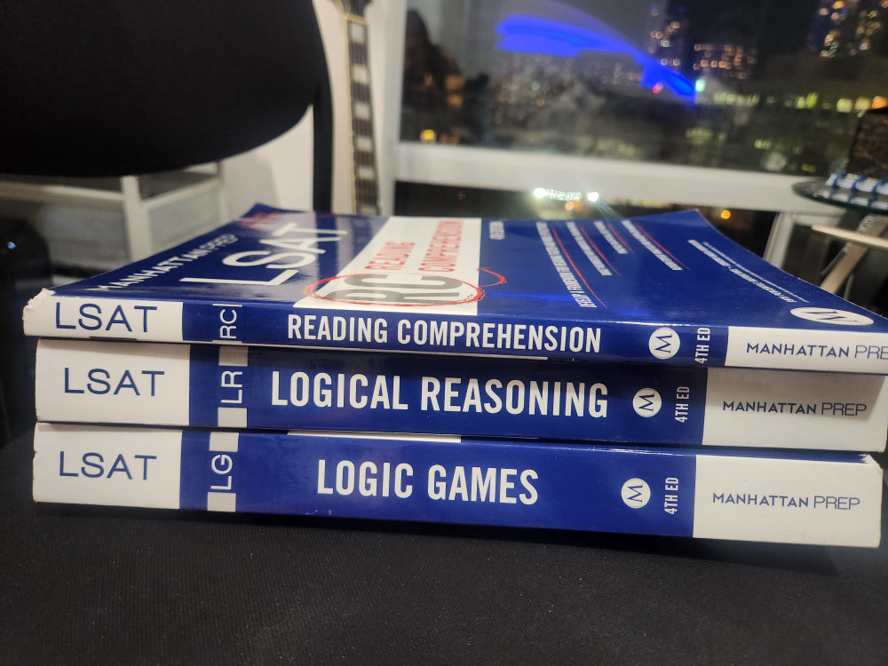 LSAT Manhattan Prep - 4th edition set #freecycle thumbnail