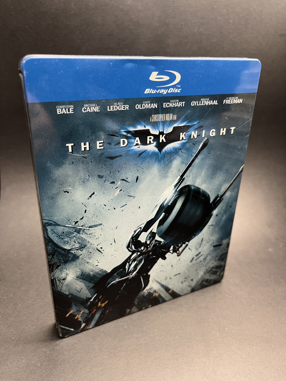 Dark knight steelbook blu ray dvd