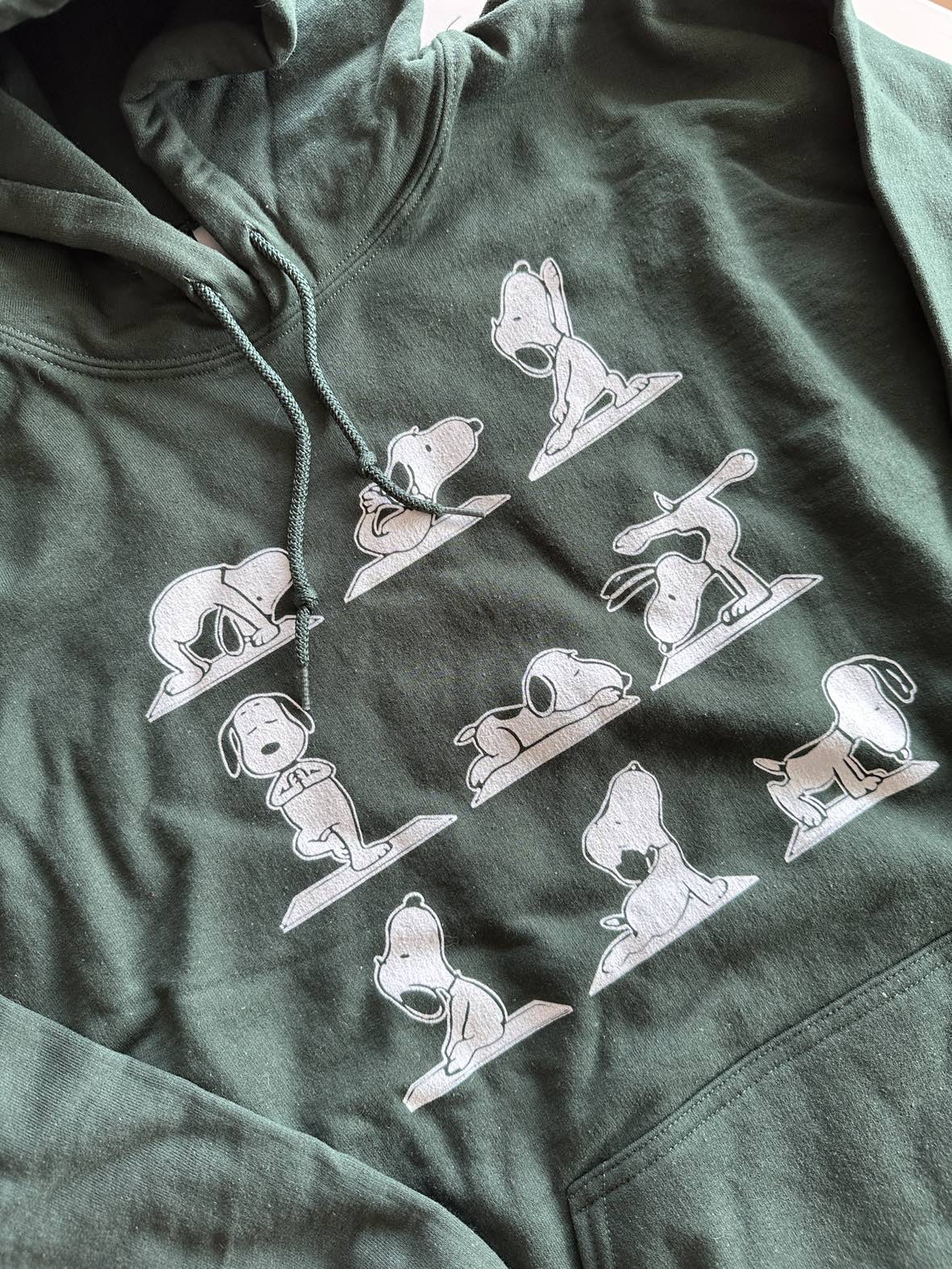 Dog Lovers Hoodie - Forest Green Size Large - photo 2