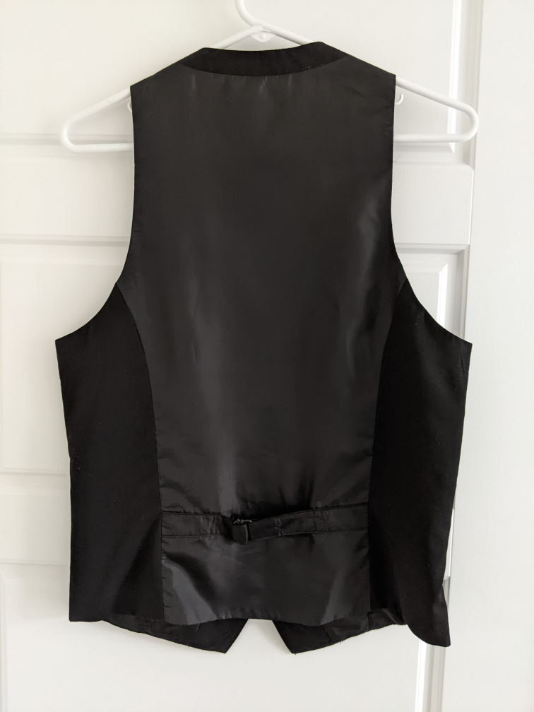 H&M Men's Waistcoat (Black) image indicator(4)