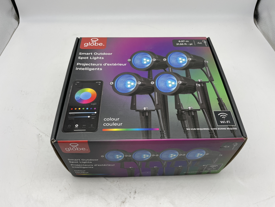 Globe Electric Smart Spot LED Multicolored Garden Light (4) thumbnail