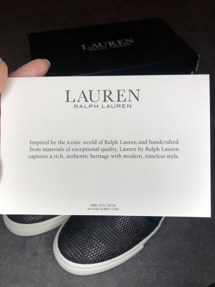 Ralph Lauren women’s slip on sneakers - photo 4