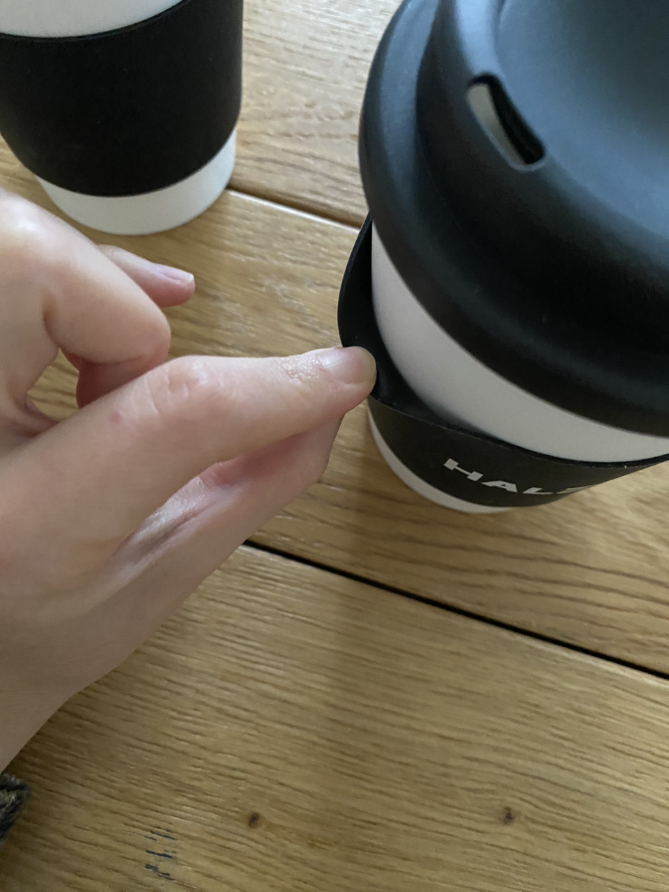 #freecycle 2 Mugs with lid - photo 4