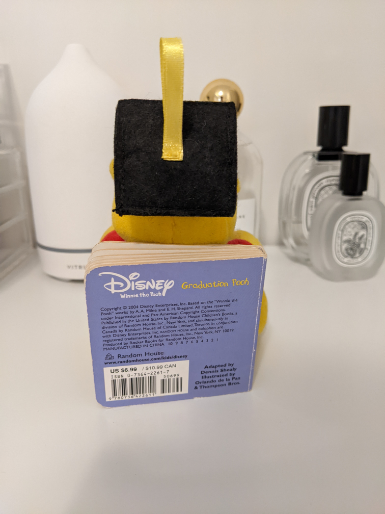 Graduation Winnie the Pooh image indicator(3)