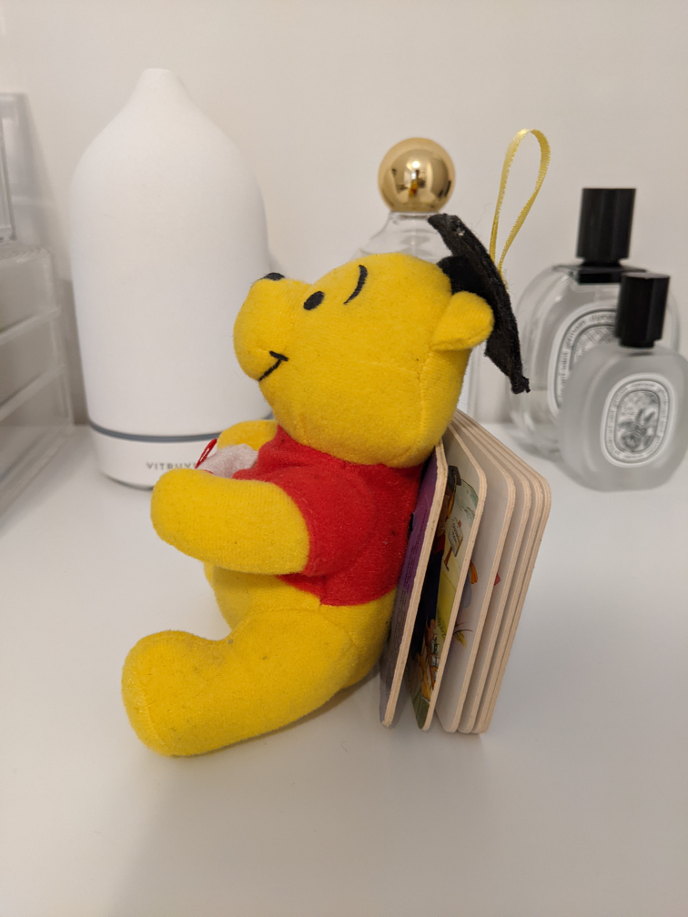 Graduation Winnie the Pooh image indicator(4)