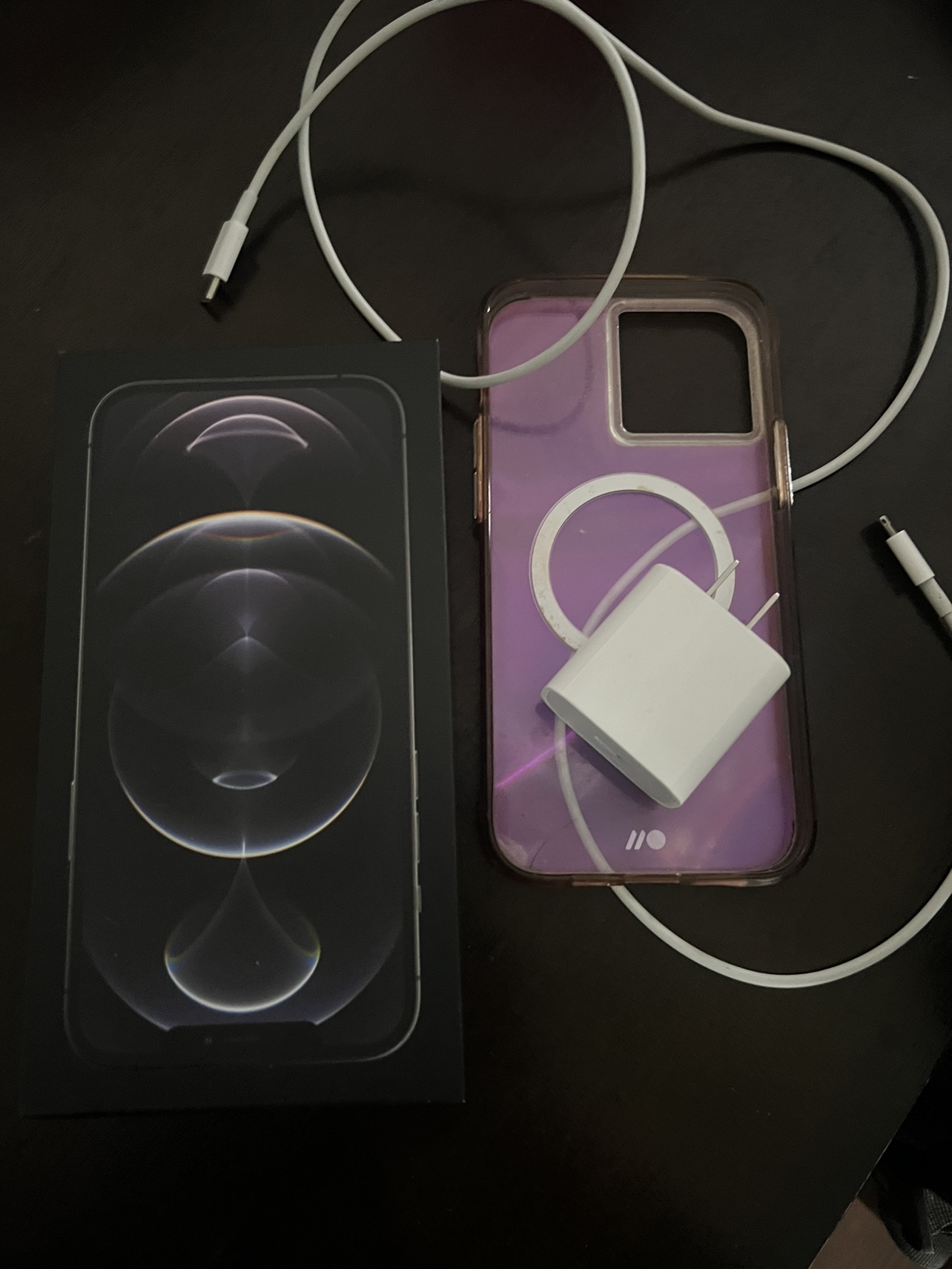 iPhone 12 Pro Max- 256 gb ( granite)