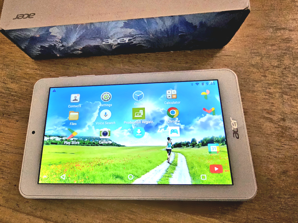 Acer 7" tablet Iconia One 7 image indicator(2)