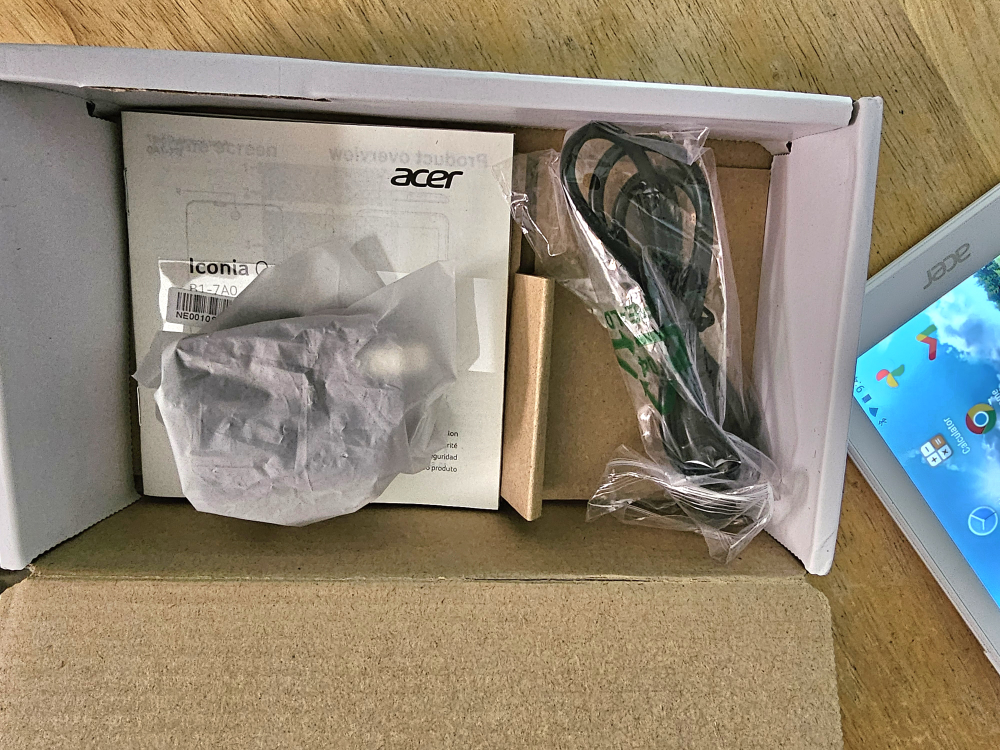 Acer 7" tablet Iconia One 7 image indicator(4)