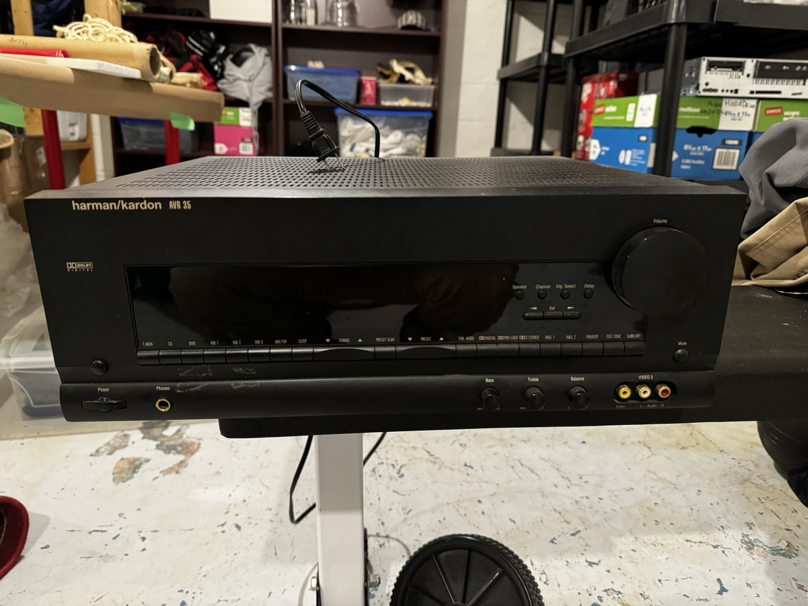 harman/kardon AVR35 receiver thumbnail