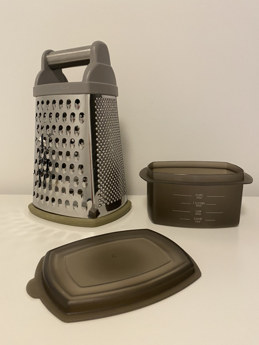 KitchenAid Stainless Steel Boxed Grater with Bottom Container image indicator(2)