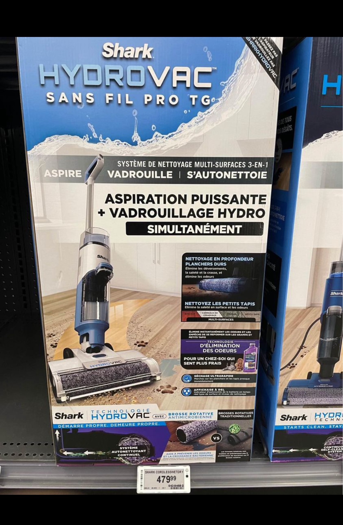 Shark HydroVac 3 in 1 cordless BRAND NEW vacuum WD201C model image indicator(10)