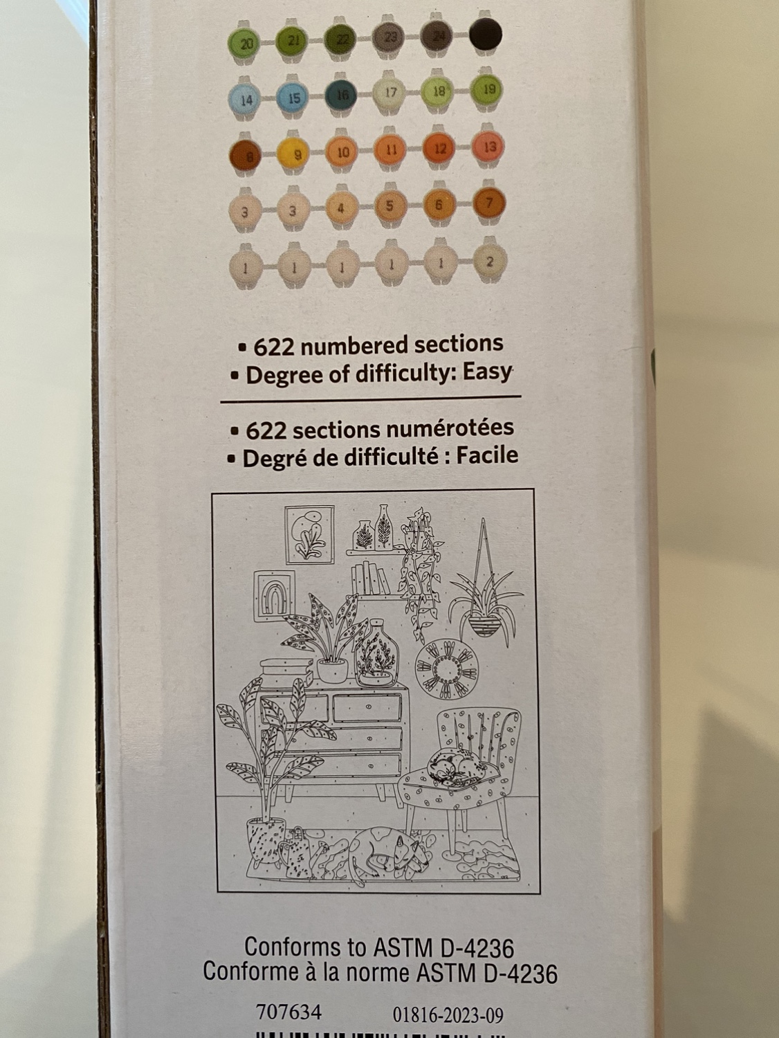 Cute Artist’s Loft Paint by Number Kit image indicator(5)