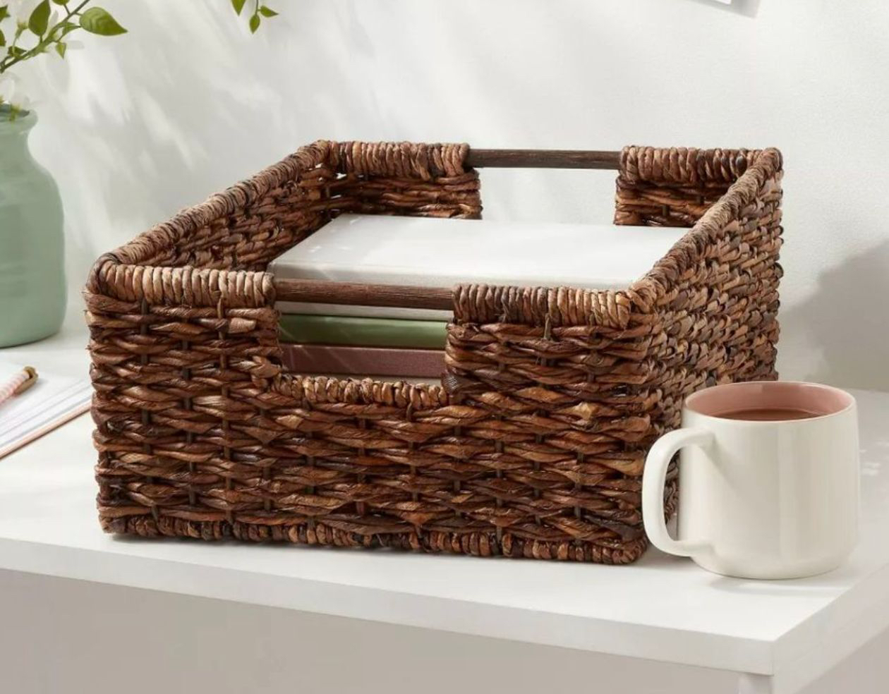 NEW Brightroom Woven Abaca Storage
