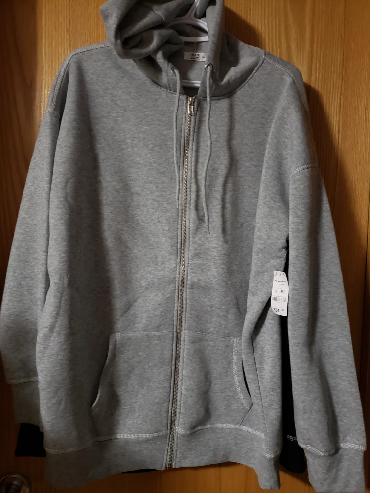 Gray hoodie