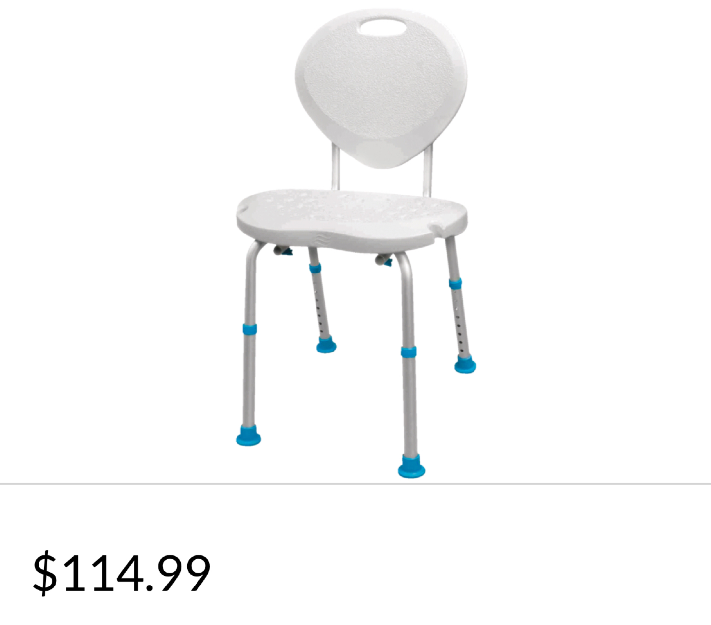 Aquasense Bath Seat/Chair Height Adjustable Anti-slip image indicator(4)