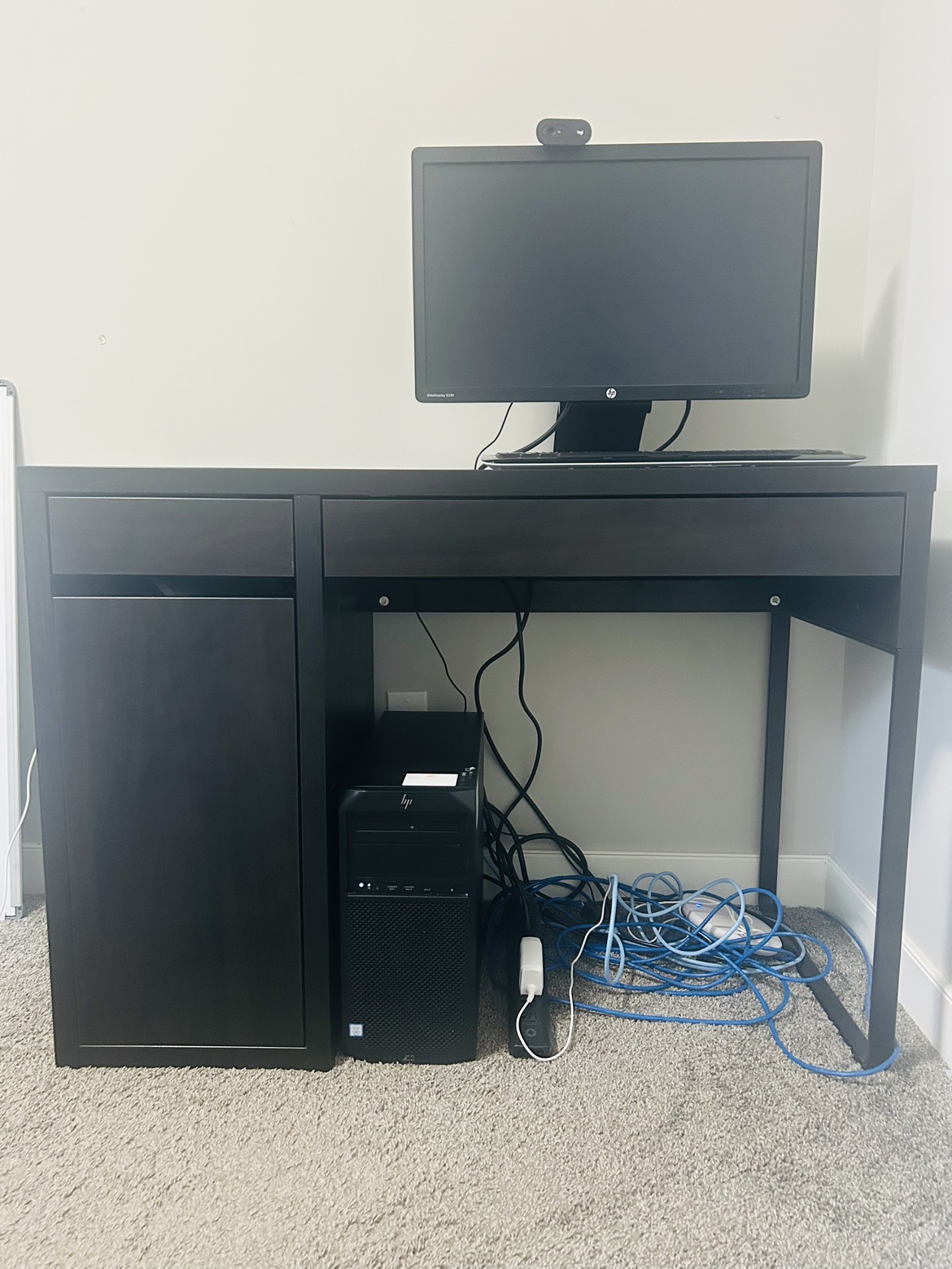 Work table with chair
