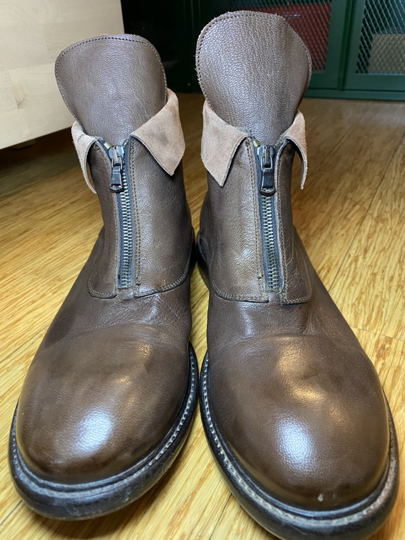 Men’s Italian leather shoes size 10