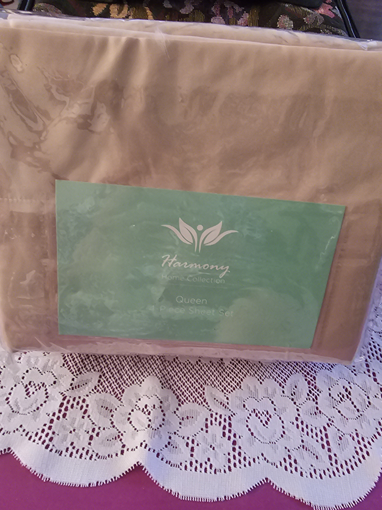 harmony queen size bed sheet set