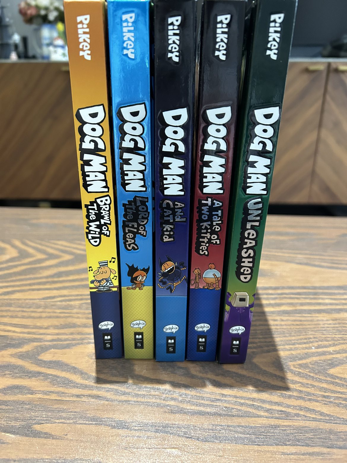 Dog man and cat kid, book series
