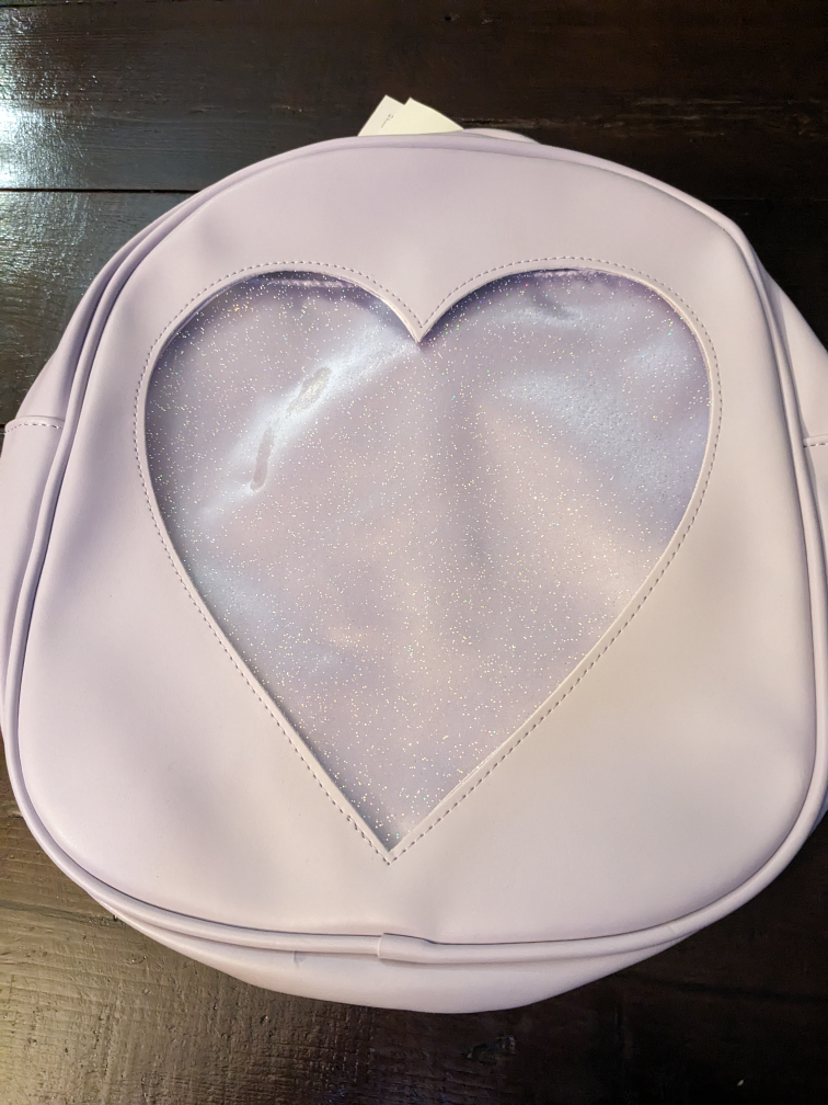 NWT - pale purple ita purse backpack from japan thumbnail