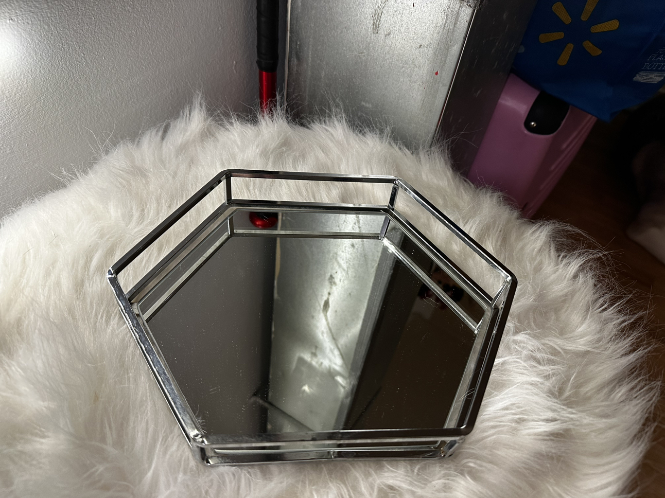 Table trays with mirror - photo 3