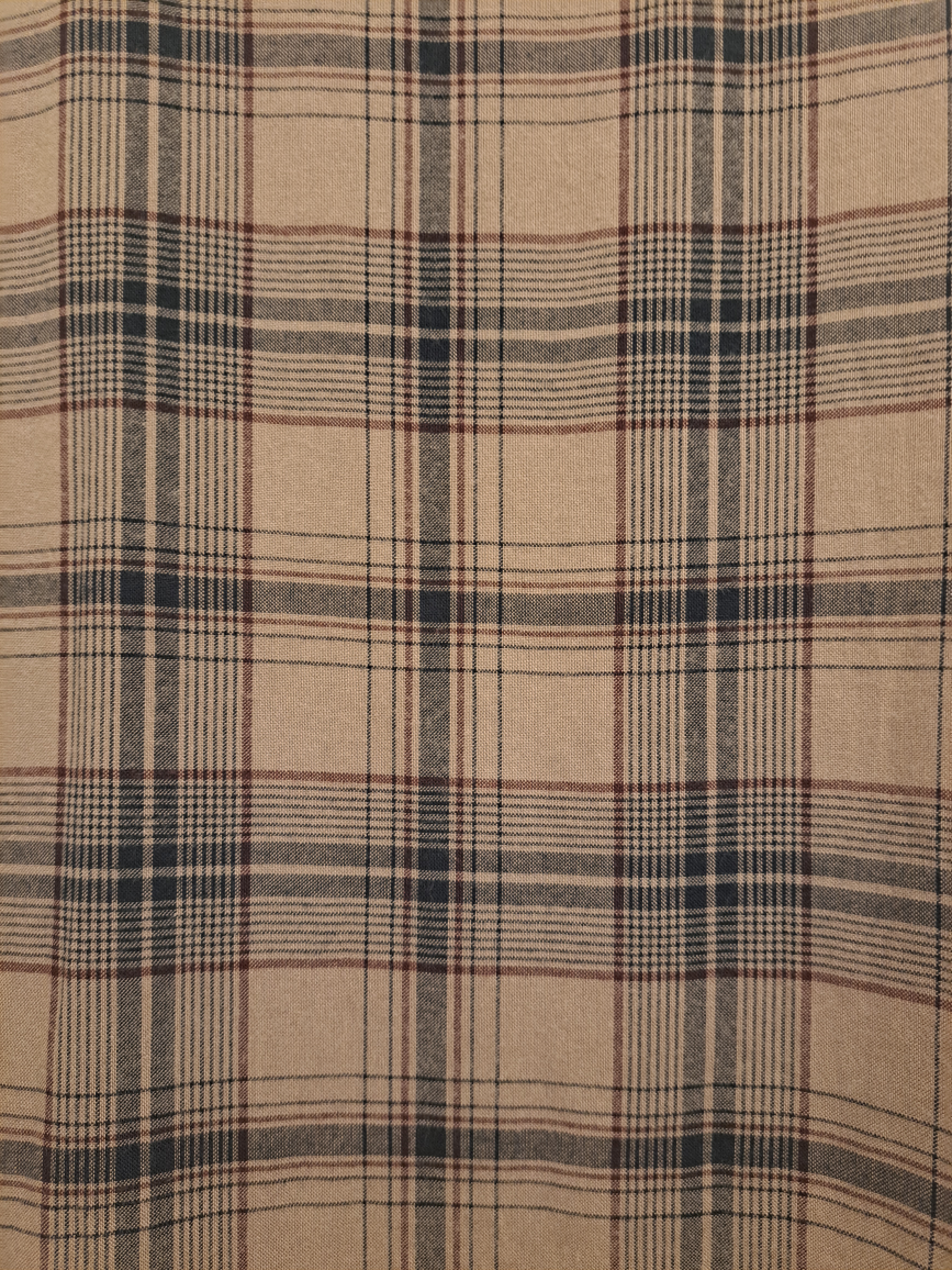 codibook light brown plaid button up image indicator(3)