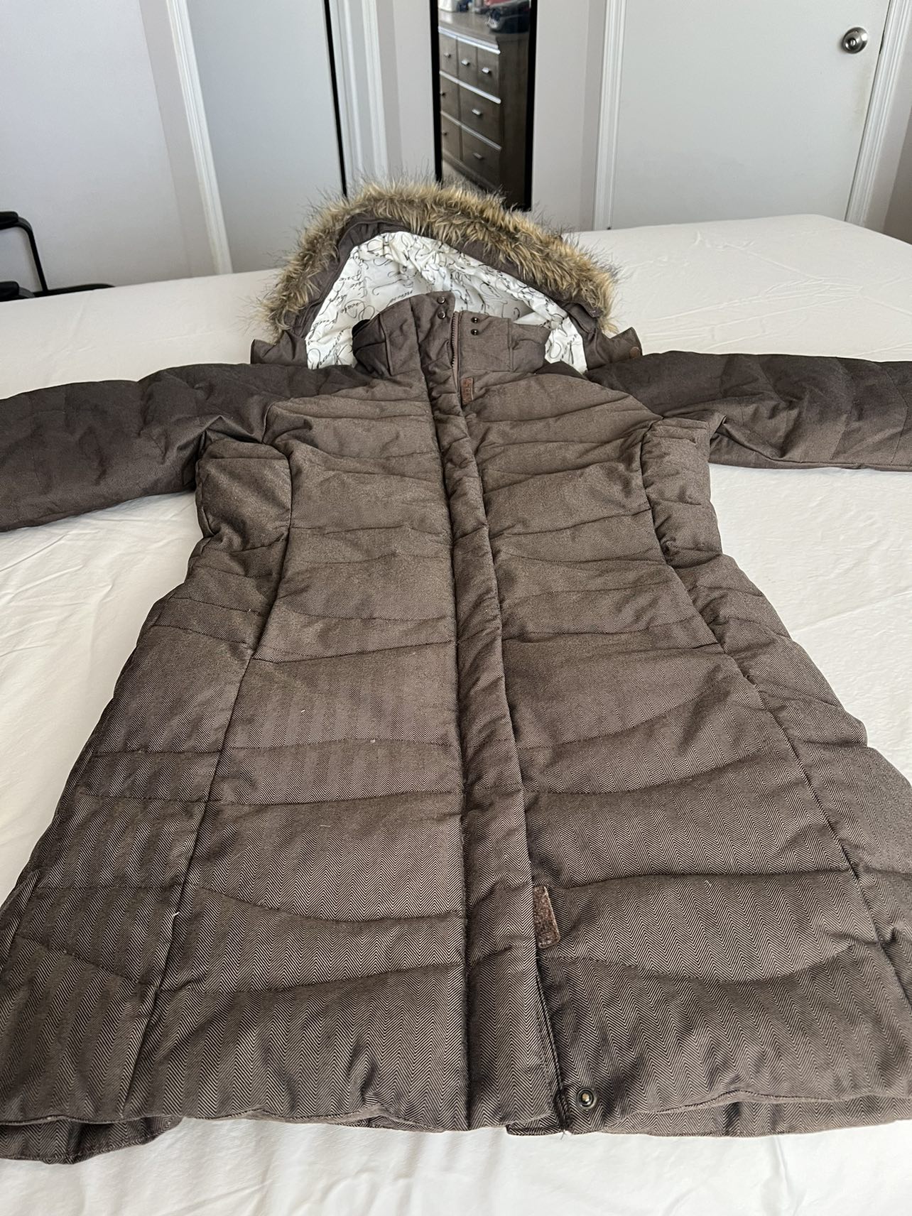 Columbia titanium winter Women’s Mid-long jacket 🥕 thumbnail
