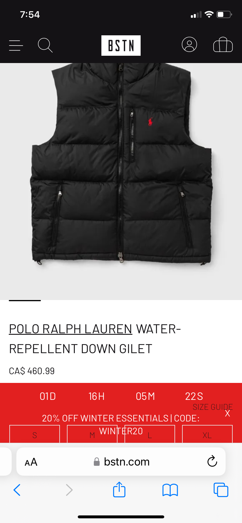 Mens Ralph Lauren Polo -performance puffer vest - photo 4