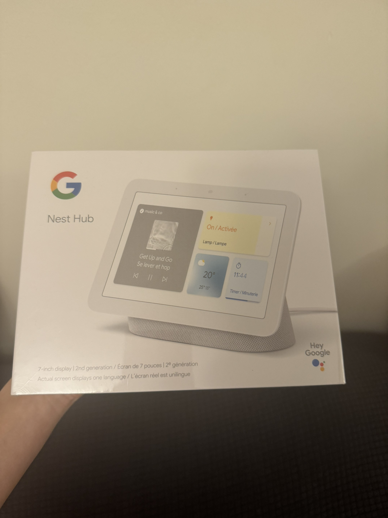 Google nest hub 2nd gen Chalk