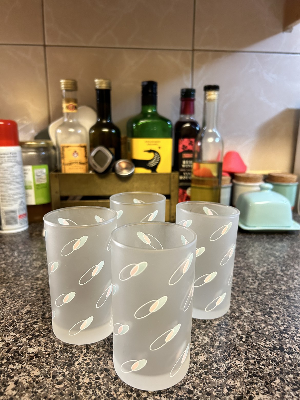 Retro Glass set of four thumbnail
