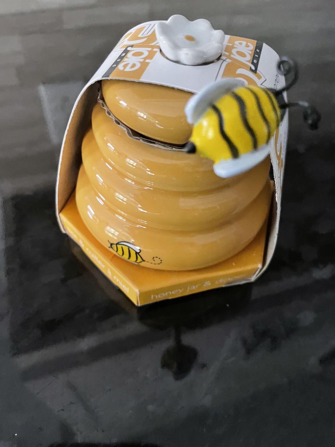 Honey pot with dipper image indicator(3)