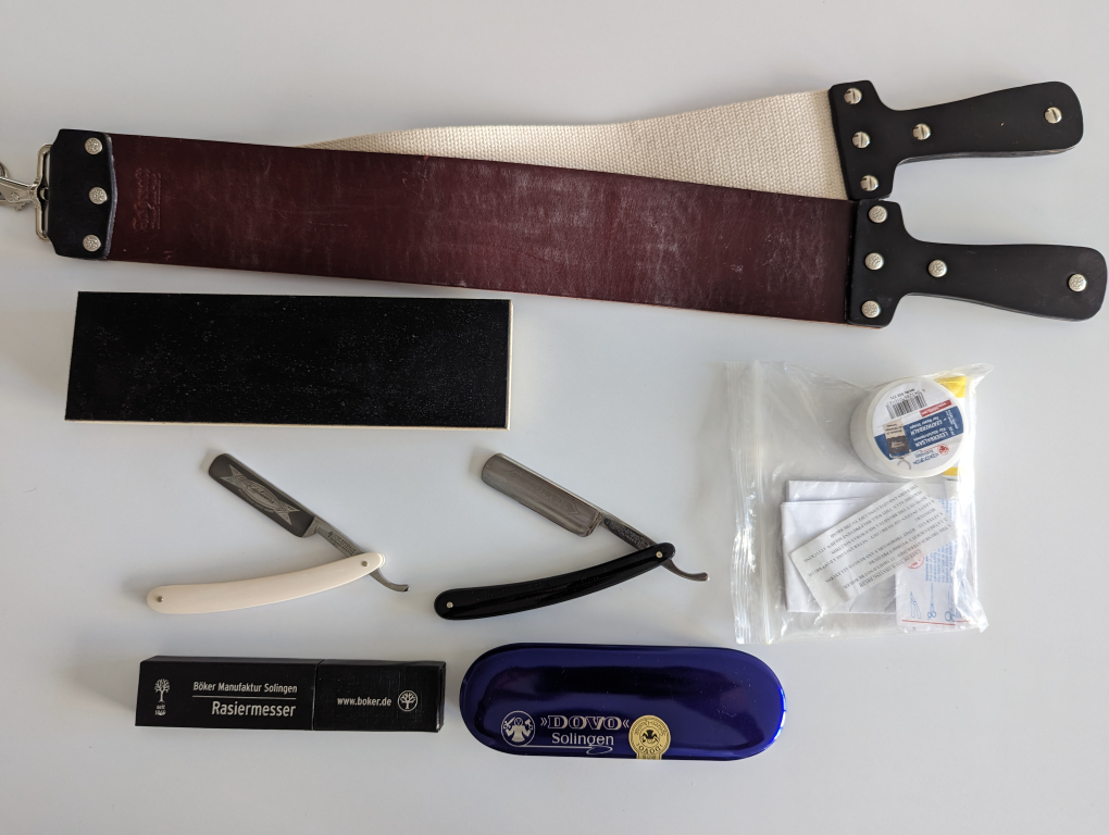 Dovo and Boker Straight Razor Set thumbnail