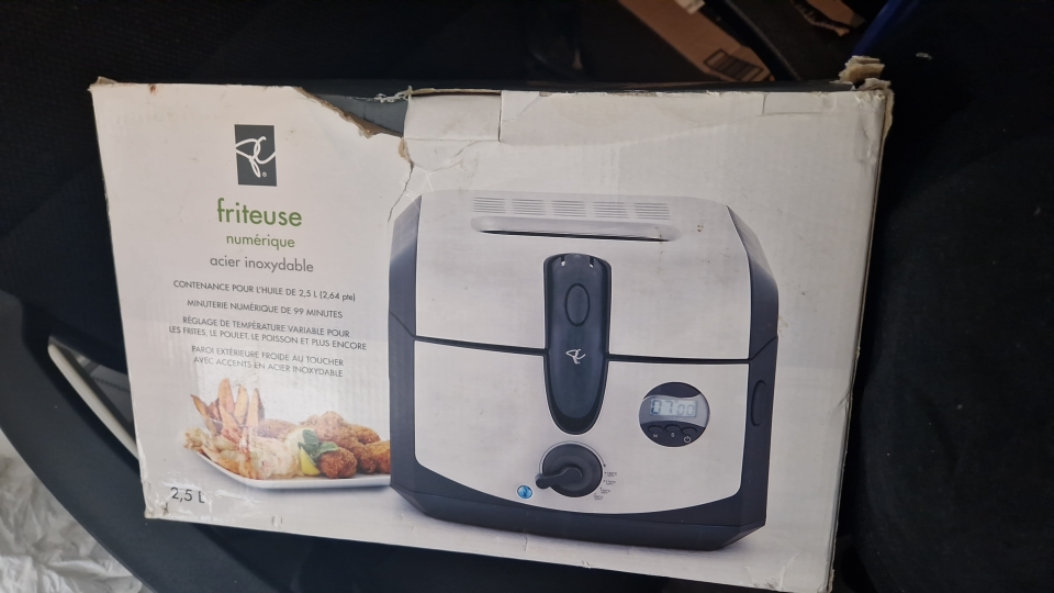 Digital Deep Fryer Stainless Steel New