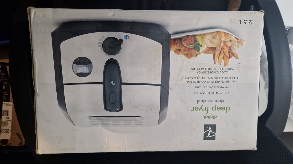 Digital Deep Fryer Stainless Steel New - photo 2