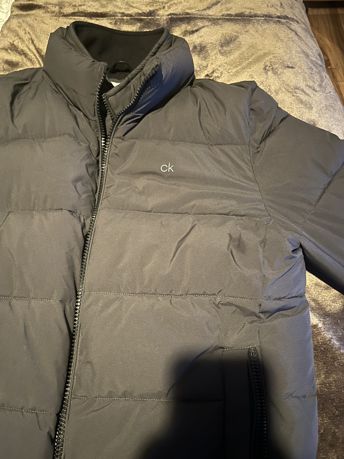 CALVIN KLEIN Black puffer jacket - photo 4