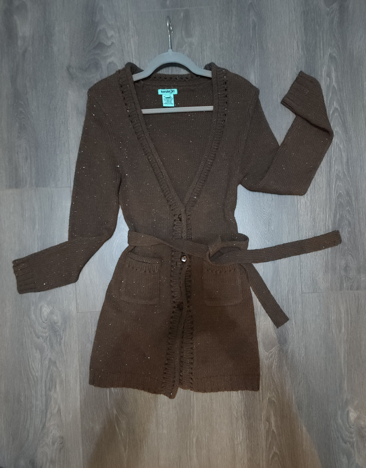 Long Cardigan Women/Girl  Size S/M + Scarf image indicator(7)