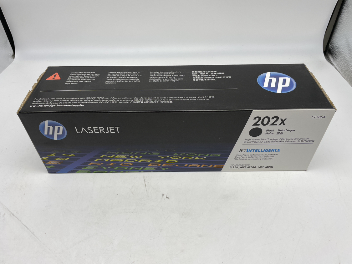 HP 202X Black High Yield Original LaserJet Toner Cartridge thumbnail