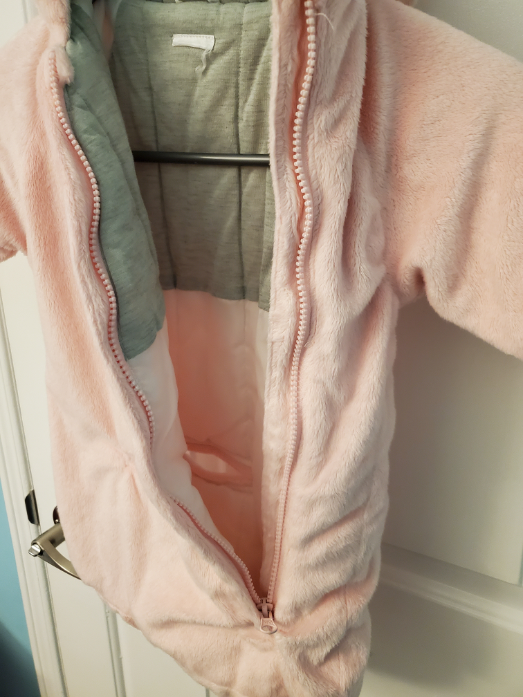 carters pink outdoor suit size 3-6 months image indicator(5)