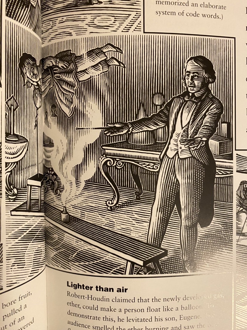 Vintage book on magic image indicator(4)