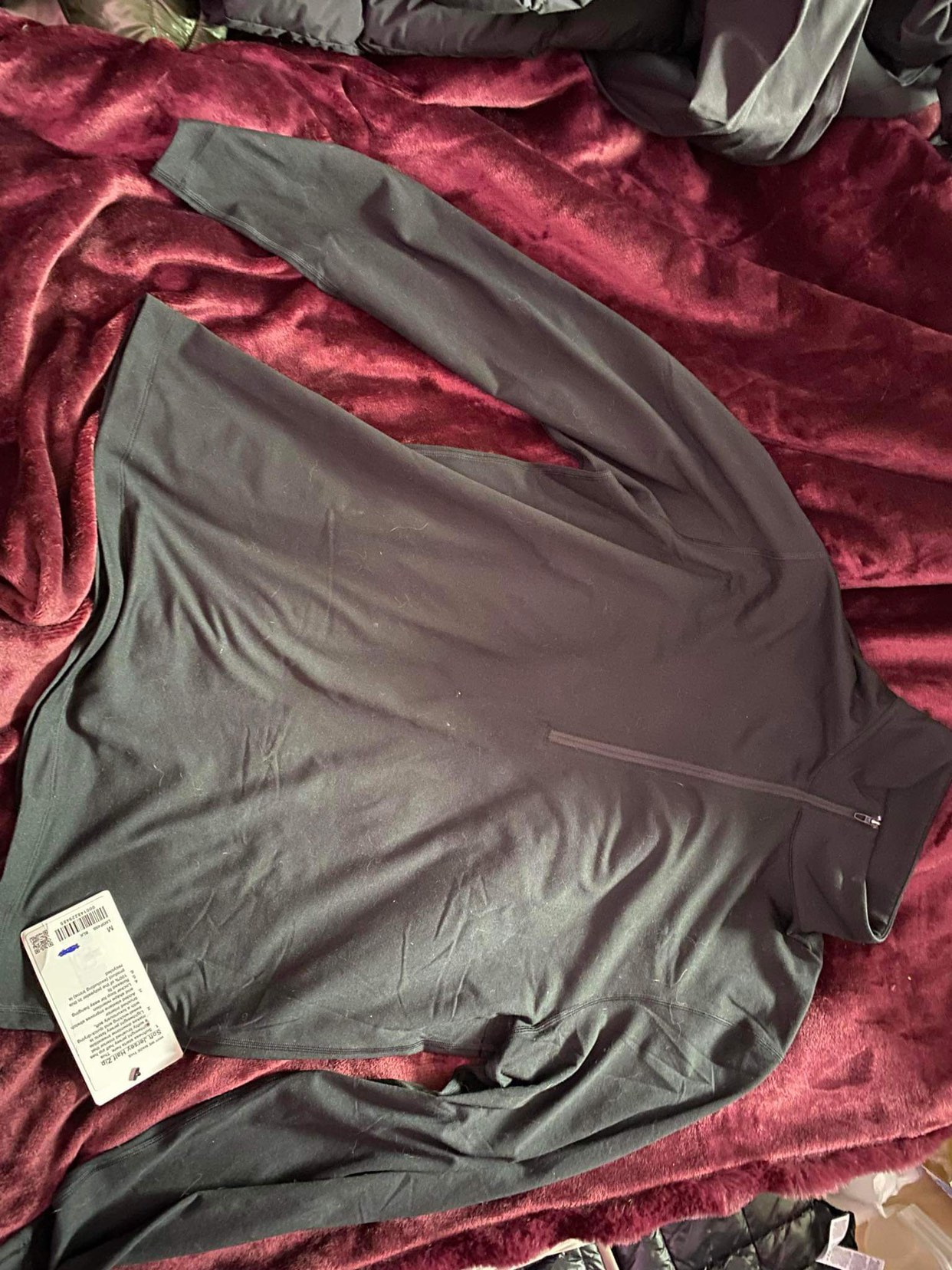 NWT Lululemon Soft Jersey Half Zip
