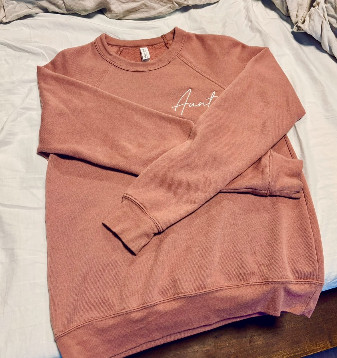 Last Day: May 4 | Auntie pink sweater image indicator(3)