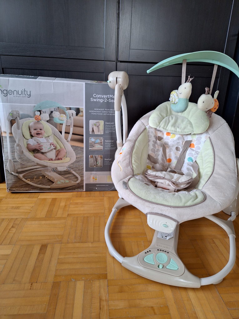 Ingenuity Convert Me Swing-2-Seat Portable