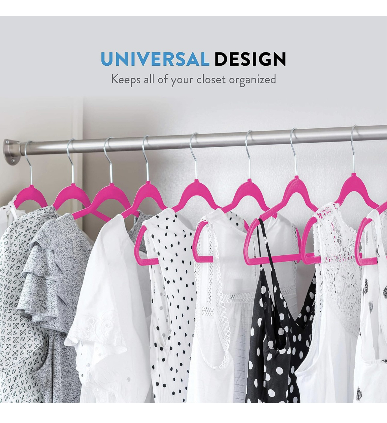 Hot Pink Velvet Hangers (50 hangers) - photo 4