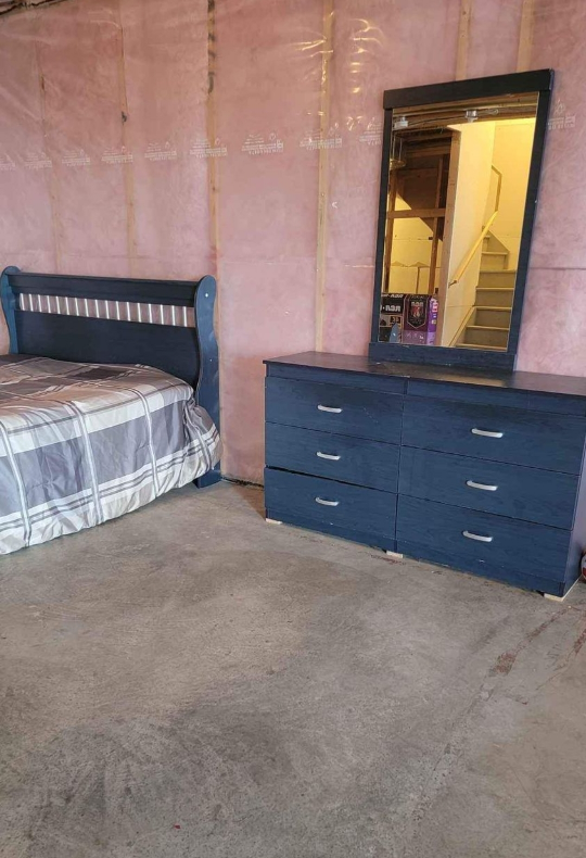 Queen Bed with Dresser