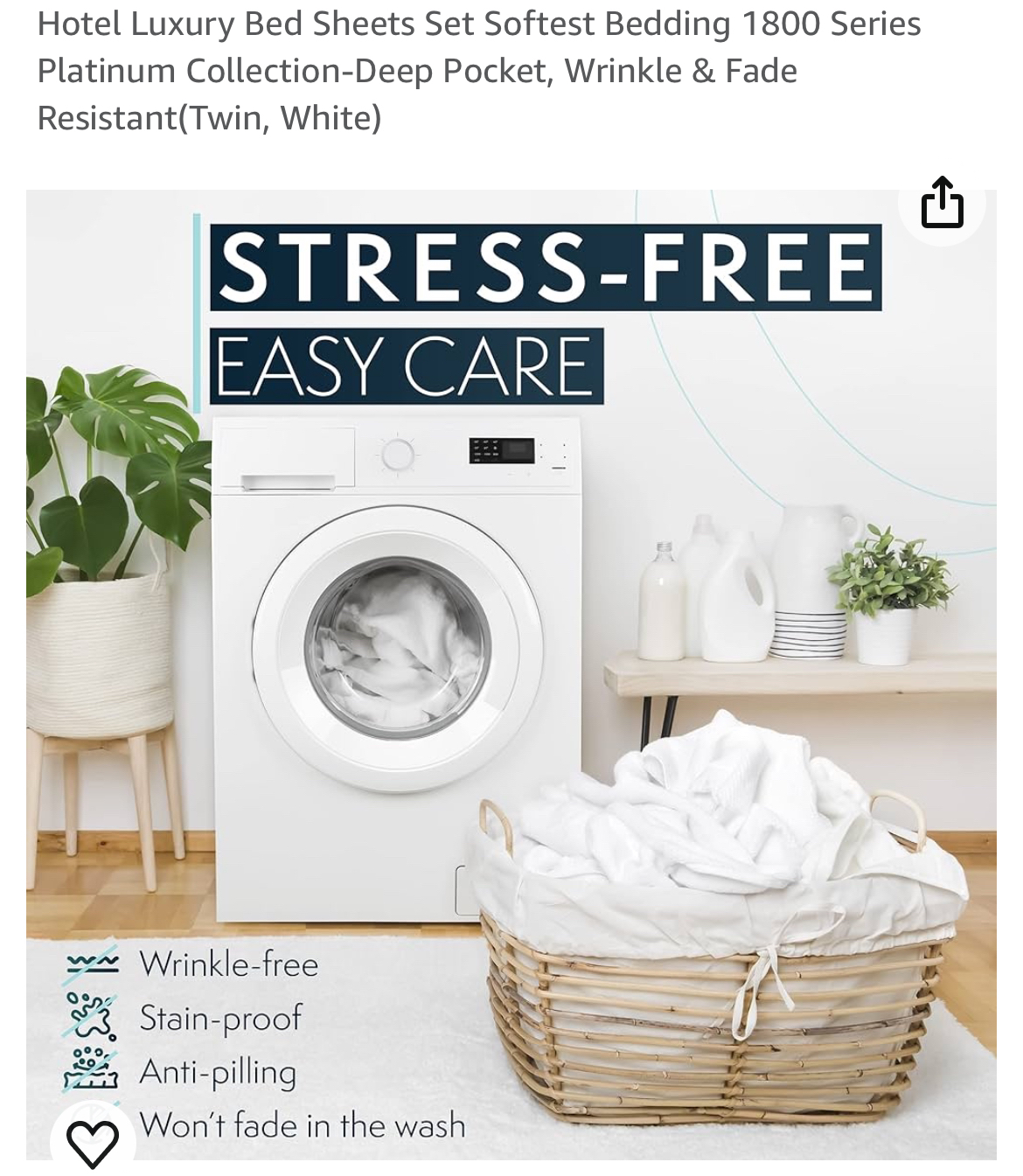 Twin 3 Piece Sheet sets (3 colours) image indicator(4)