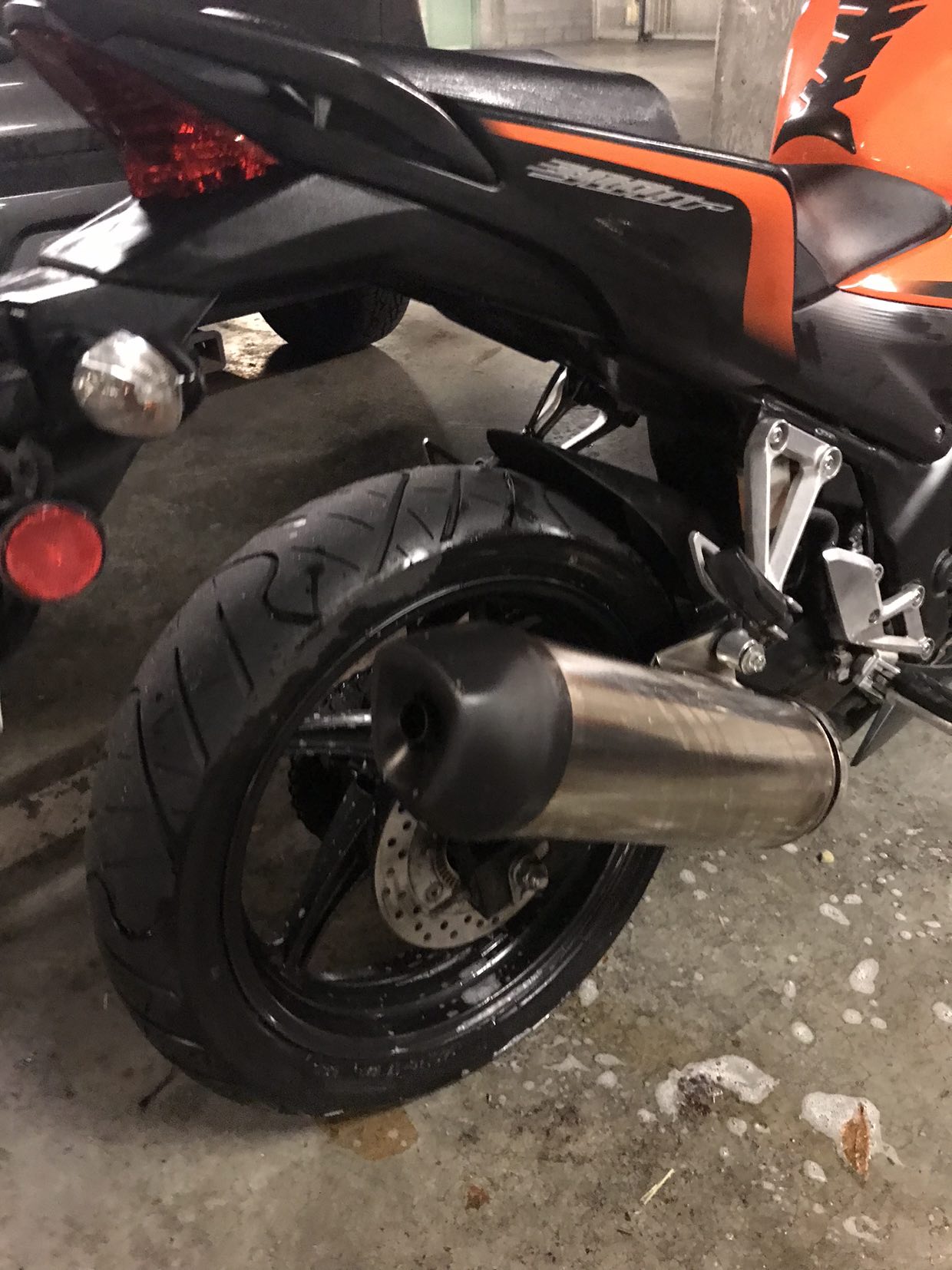 2017 Honda CBR 300R Candy Orange rare now image indicator(8)